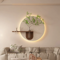 Lotus — LED'li Duvar Tablosu 50×50