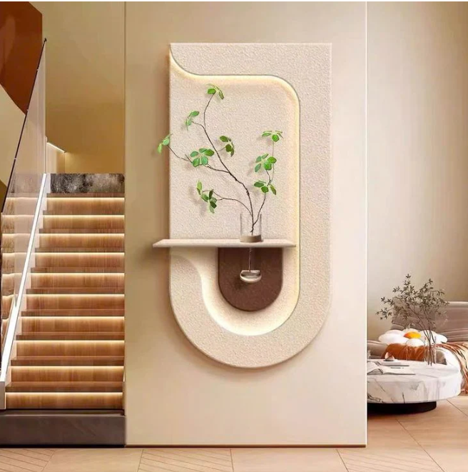Orkide — LED'li Duvar Tablosu 50×90